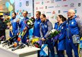Встреча золотого призера Зимней Олимпиады-2018 Александра Абраменко