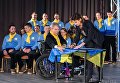 Проводы паралимпийской сборной Украины в Пхенчхан