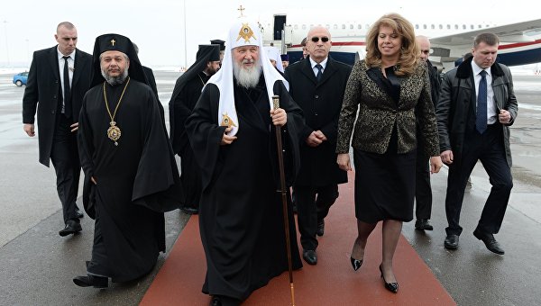 Визит Патриарха Кирилла в Болгарию. День первый