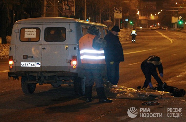 Взрыв прогремел в центре Донецка