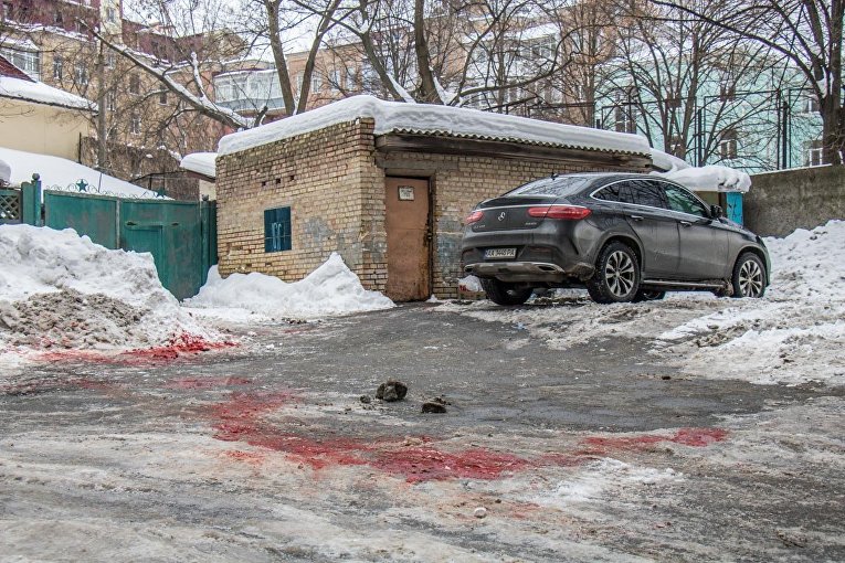 В Киеве на улице Лютеранской убили мужчину