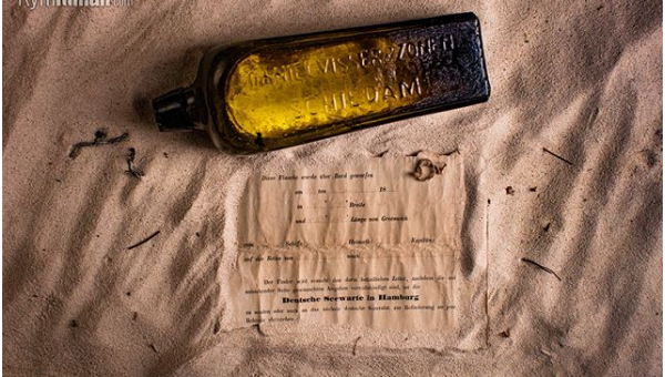 В Австралии нашли 132-летнее послание в бутылке