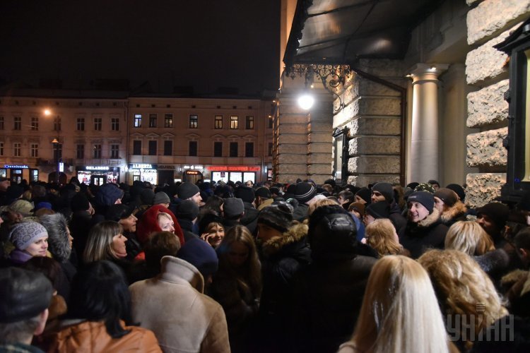 Блокирование концерта певицы Ирины Билык во Львове
