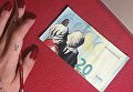 Испанка рисует шикарные картины на купюрах евро
