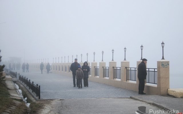 Туман в Одессе