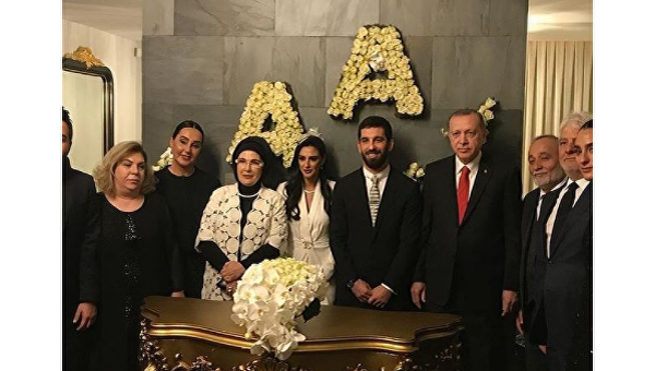 Свадьба дочери президента Турции
