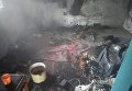 Пожар в селе Шелюги Акимовского района Запорожской области