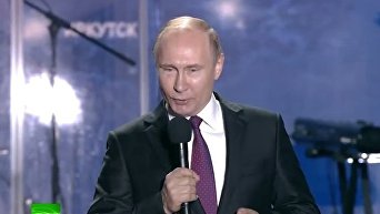 Владимир Путин в Крыму. Видео