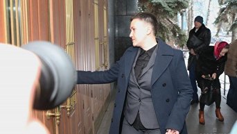 Надежда Савченко прибыла на допрос в СБУ