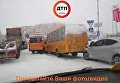 Столкновение маршрутных автобусов в Вишневом (Киевская область)