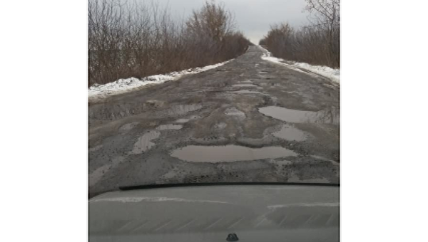 Дорога в Сумской области