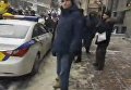 Полиция не дала сторонникам Саакашвили проехать к дому Порошенко