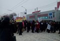 Харьковские продавцы перекрыли дорогу. Видео