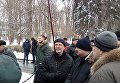 Акция протеста ветеранов МВД с требованием поднять пенсии в Киеве