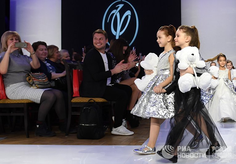 Открытие Недели моды в Москве. Сделано в России