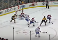 Канадский хоккеист забил чудо-шайбу. Видео