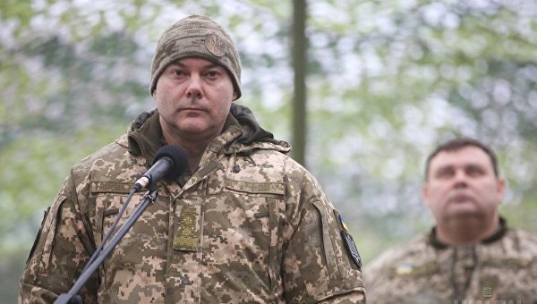 Командующий Объединенных сил (ООС) Сергей Наев