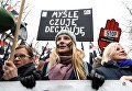 Акция против закона об абортах в Варшаве