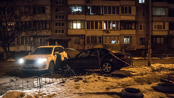 Авария в Оболонском районе Киева