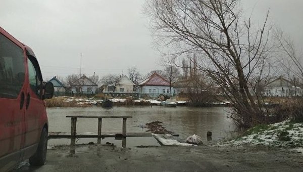 Подтопления в Вилково Одесской области