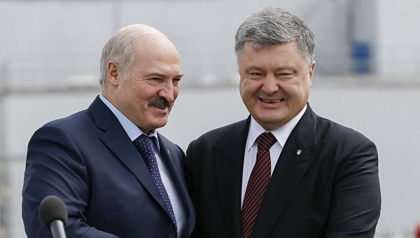 Президенты Украины и Беларуси