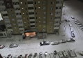 В Киеве выпал обильный снег в ночь на 29 марта