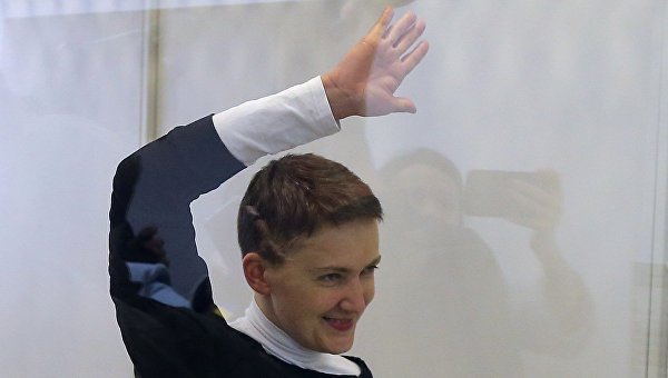 Рассмотрение апелляции по делу Н. Савченко в Киеве