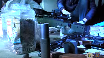 У бывшего военного изъяли пистолеты, автомат и пулемет под Одессой. Видео