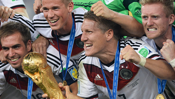 Национальная команда Германии – действующие чемпионы мира