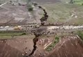 Гигантская трещина в земле в Кении. Видео