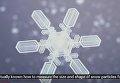NASA показало, как тает снежинка