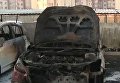 Пять автомобилей сгорели ночью 3 апреля в Киеве в районе Софиевская Борщаговка