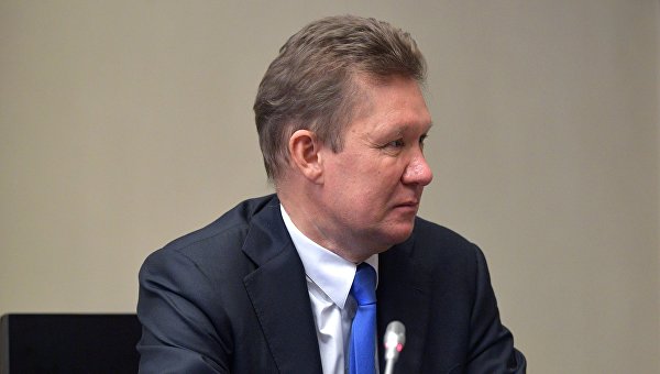 Председатель правления компании Газпром Алексей Миллер