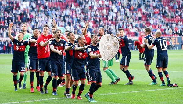 Бавария в очередной раз стала чемпионом страны