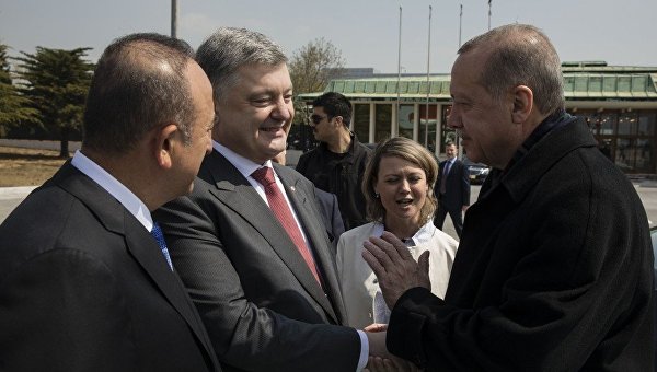 Петр Порошенко и президент Турции Реджеп Таип Эрдоган