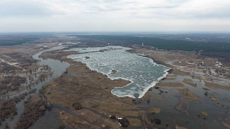 Самая большая река Харьковской области вышла из берегов