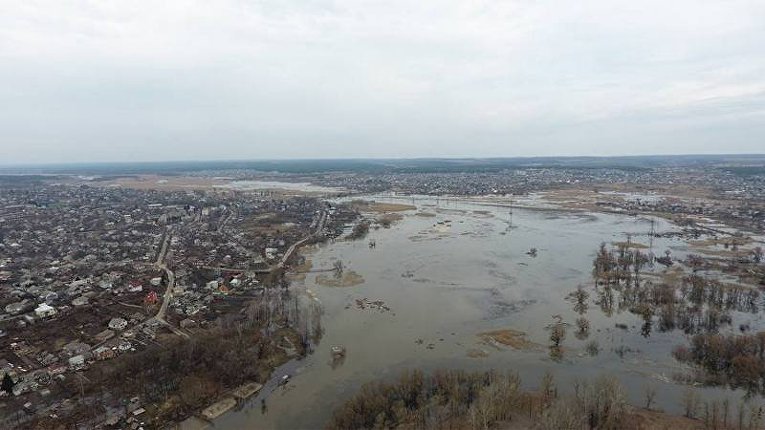 Самая большая река Харьковской области вышла из берегов