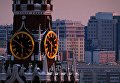 Часы на Спасской башне Московского Кремля