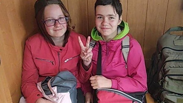 В 70 километрах от Киева найдены сбежавшие от родителей девочки