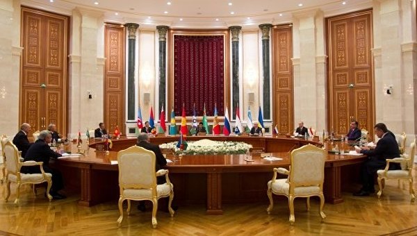 Заседание Совета глав государств-членов СНГ