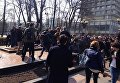 Радикалы С14 устроили драку у памятника Ватутину в Киеве