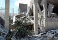 Опубликованы фотографии последствий ракетного удара по Сирии