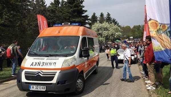 Авария во время ралли в Болгарии