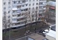 Место взрыва в многоэтажке в Харькове