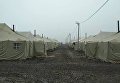 Полевые палатки военных. Архивное фото