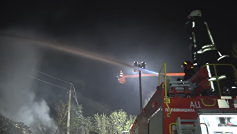 Появились кадры пожара на свалке в Хмельницком. Видео