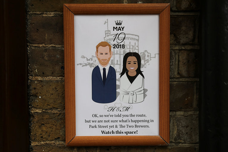 Британия готовится к свадьбе принца Гарри и Меган Маркл