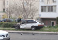 Ребенок на асфальтоукладчике врезался в авто в Одесской области