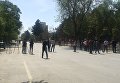 На месте взрыва в Кабуле, 30 апреля 2018
