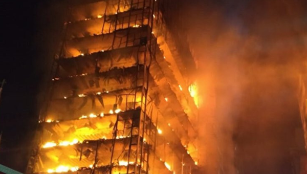 Пожар в Бразилии
